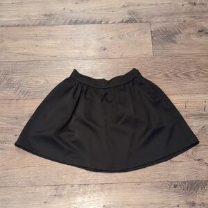 Blue Rain Elegant Black Skater Skirt